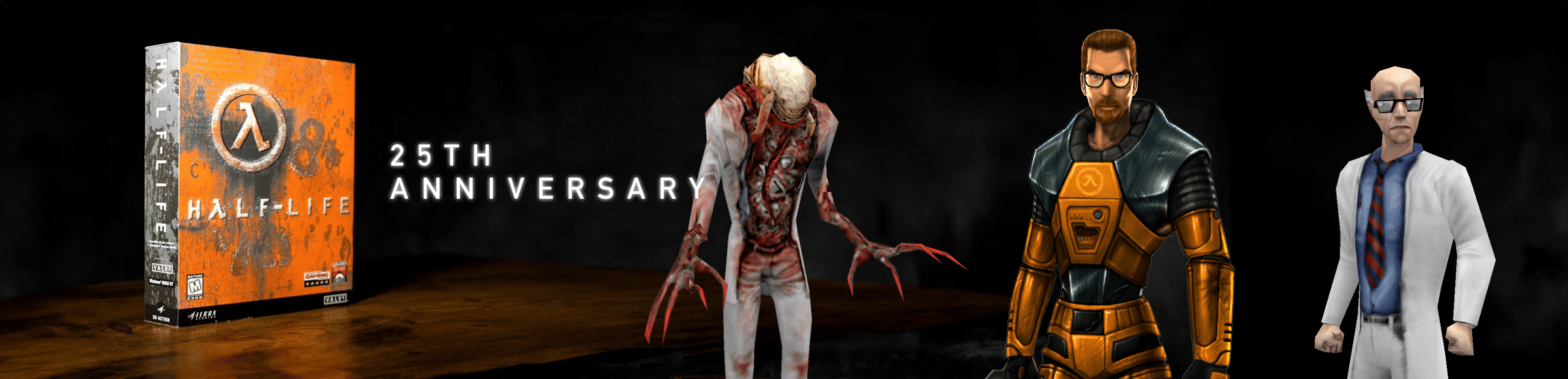 Half-Life turns 25, Valve celebrates with update and documentary