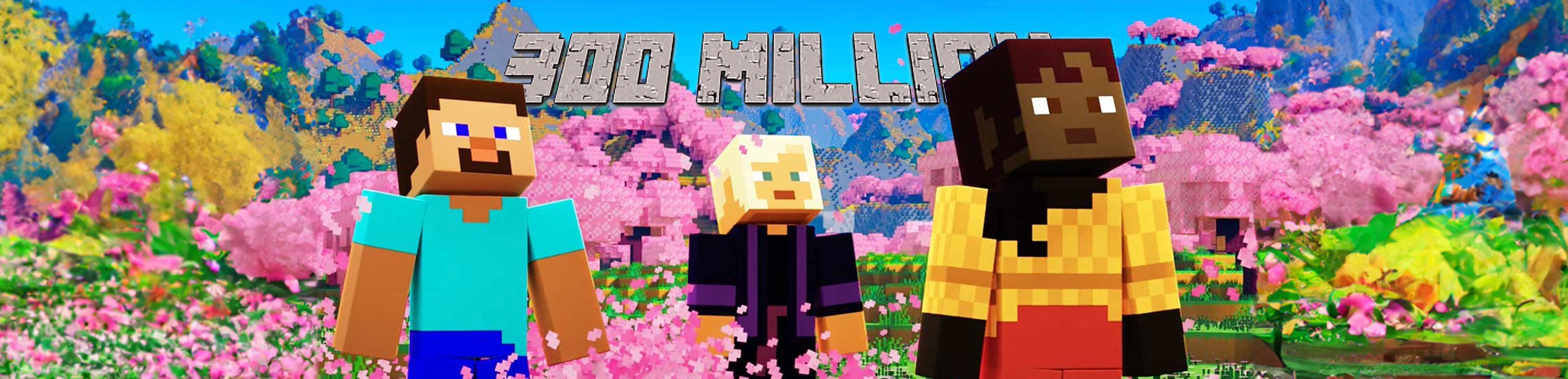 Minecraft has sold over 300 million copies